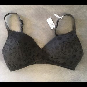 Aerie Wireless lace bra 38C NWT